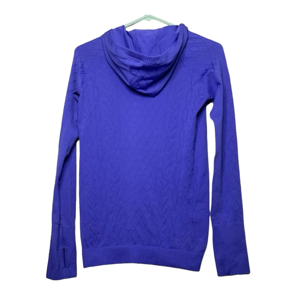 Women’s Lululemon Blue Rest Less‎ long sleeve pullover hoodie, size 6 - Picture 2 of 4